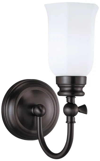 Emily 1 Light Sconce - Oil Rubbed Bronze