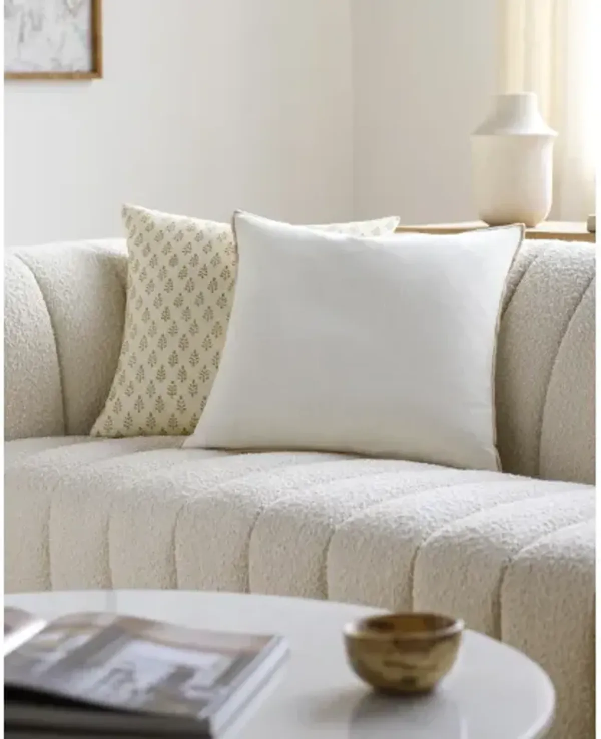Merrow MEW-001 18"L x 18"W Accent Pillow  - Shell Only