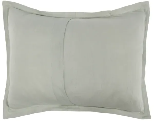 Kingston 100% Linen Standard Sham , Sage Green