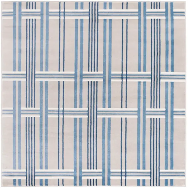 GROOVE 116 BEIGE  6'-7' x 6'-7' Square Square Rug