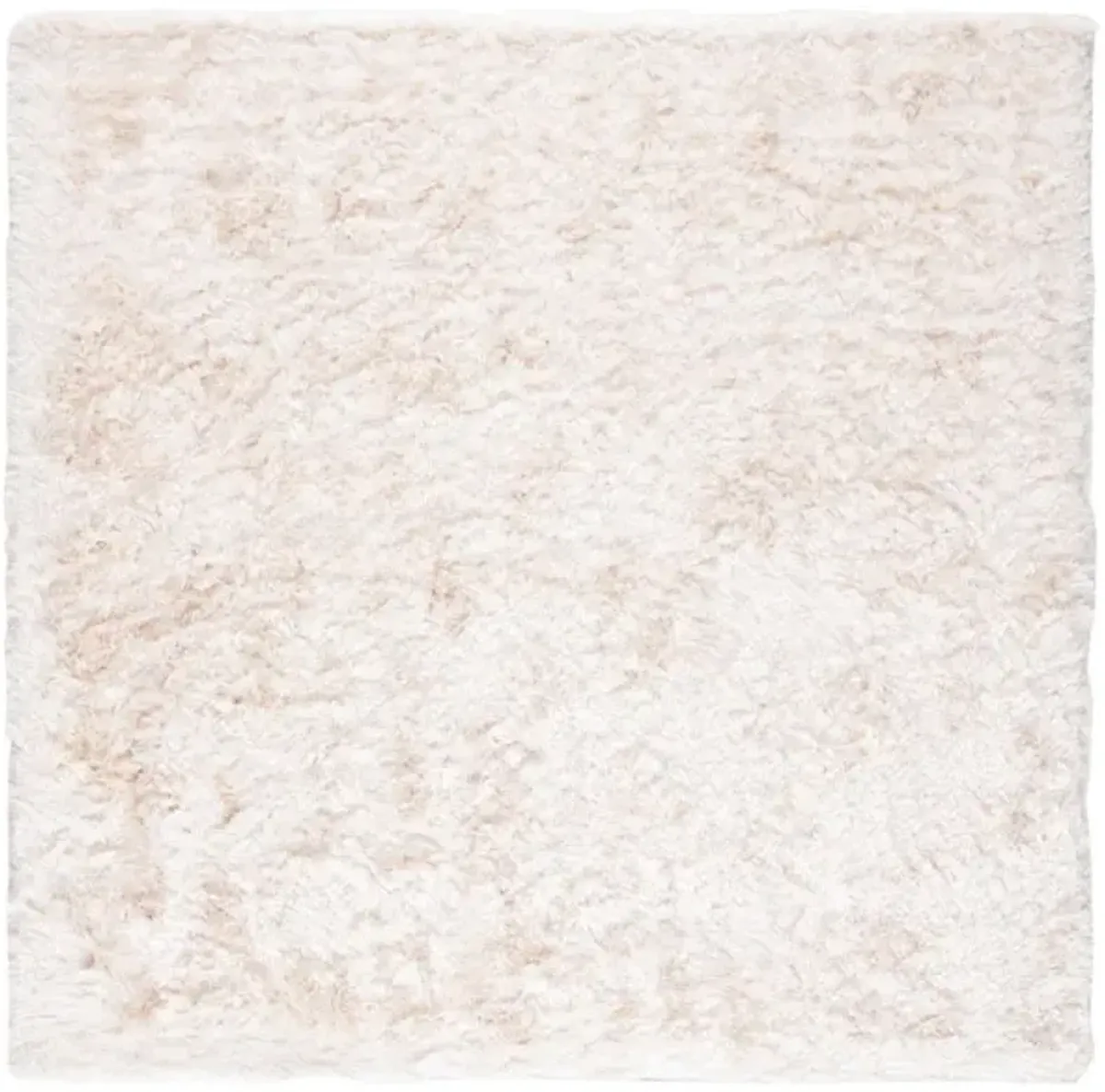 PARIS SHAG Beige  5' X 5' Square Square Rug