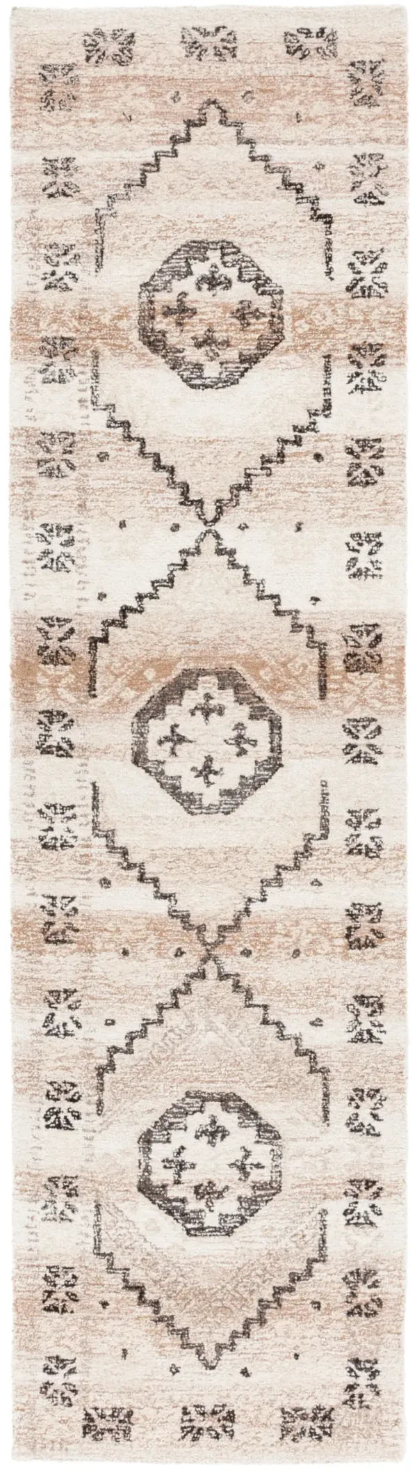 EBONY 608 GOLD  2'-3' x 9' Runner Rug