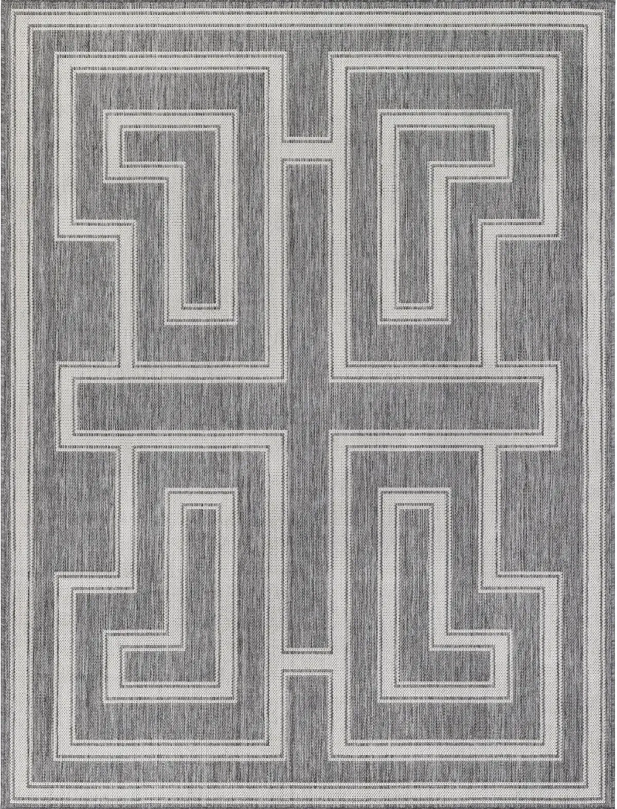 Long Beach LBH-2342 5'3" x 7' Machine Woven Rug