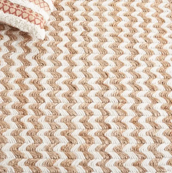 NATURAL FIBER 513 NATURAL  6' x 6' Square Square Rug