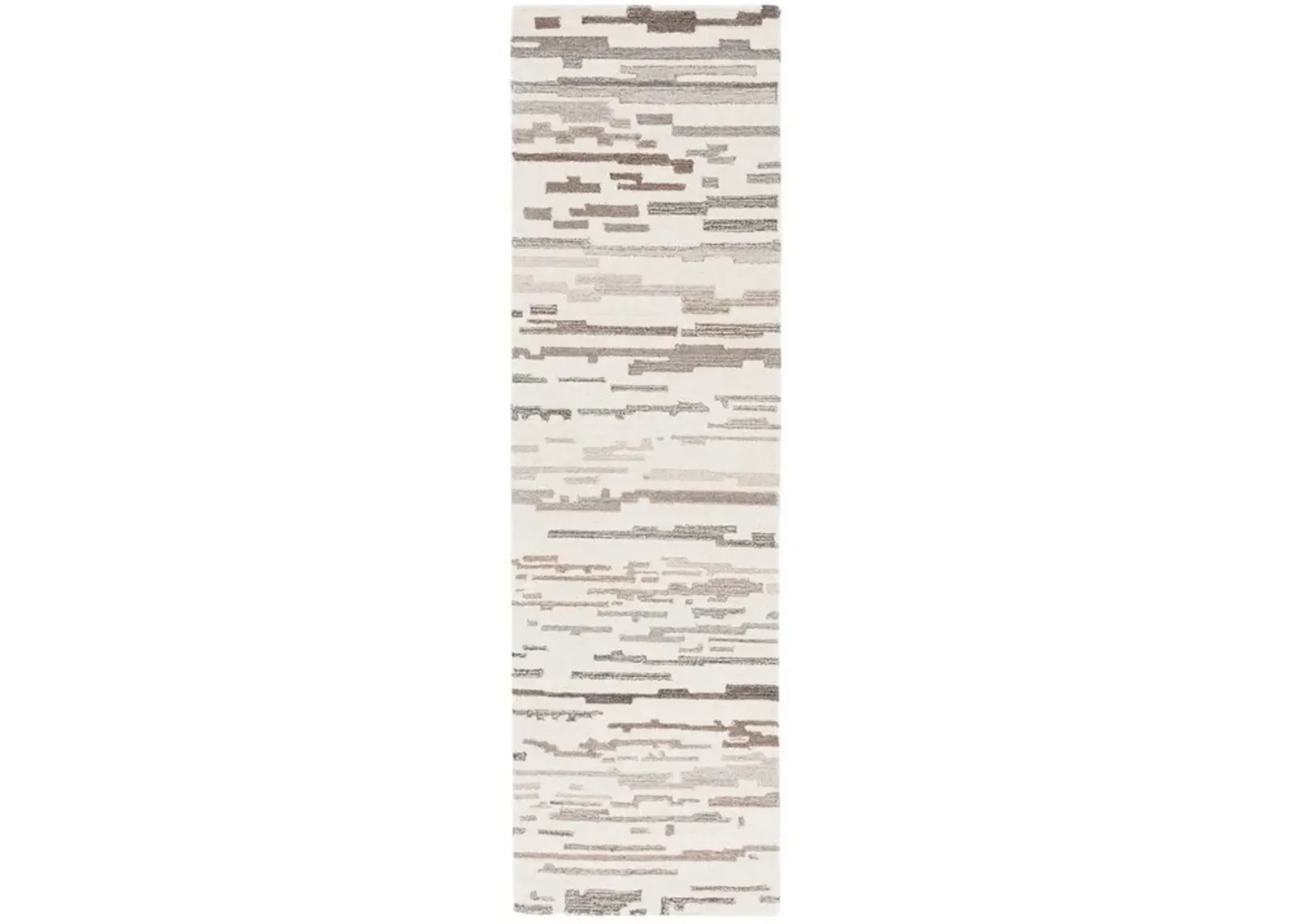 EBONY 501 Beige  2'-3' X 8' Runner Rug