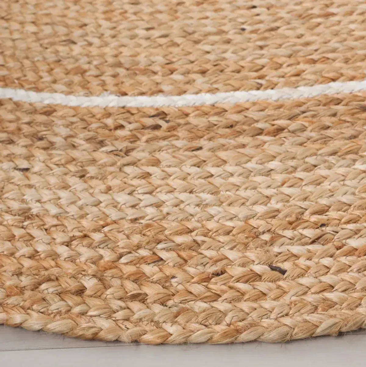 NATURAL FIBER 892 NATURAL  6' x 6' Round Round Rug