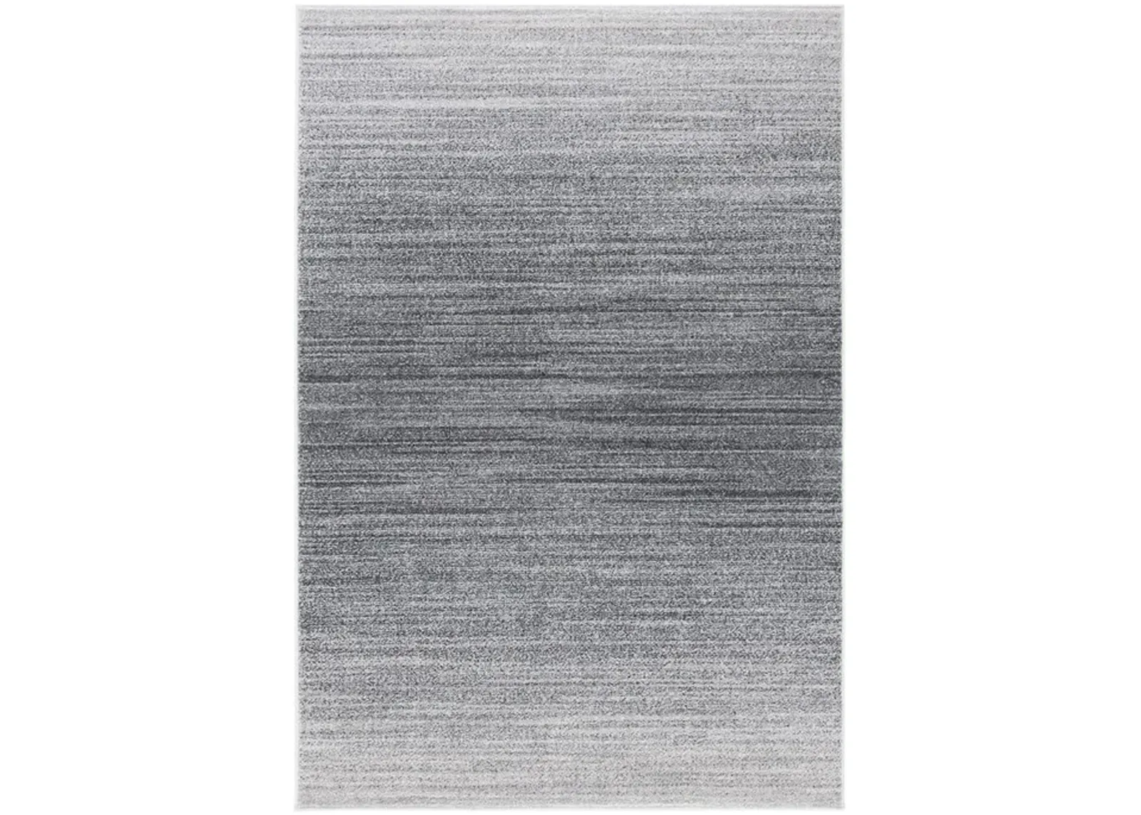 Adirondack Contemporary Grey / Ivory 6' X 6' Square Powerloomed Rug