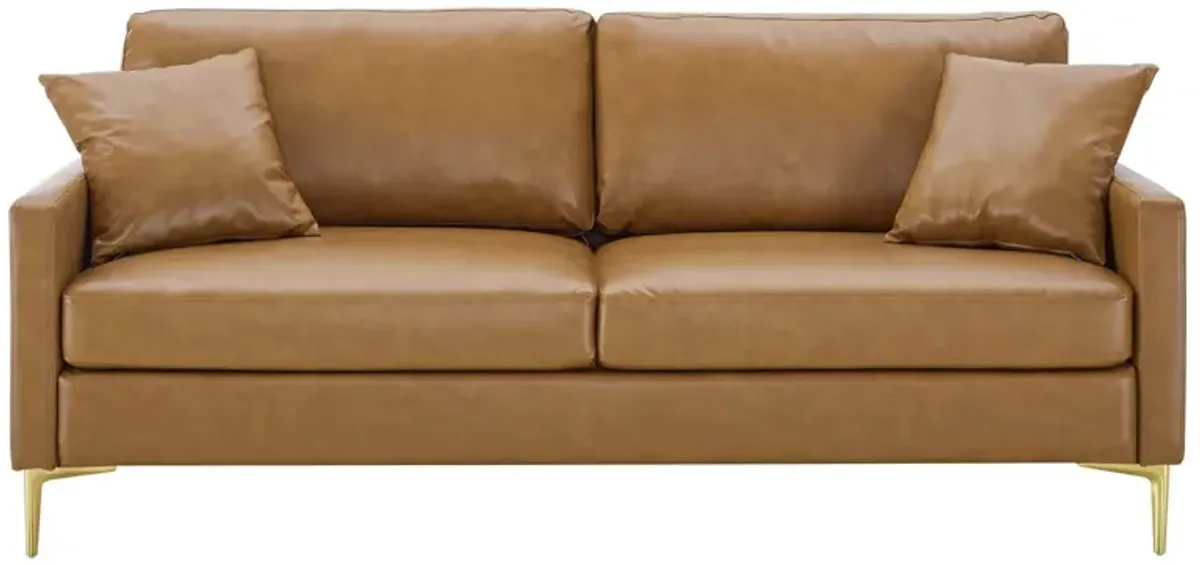 Juliana Vegan Leather Sofa