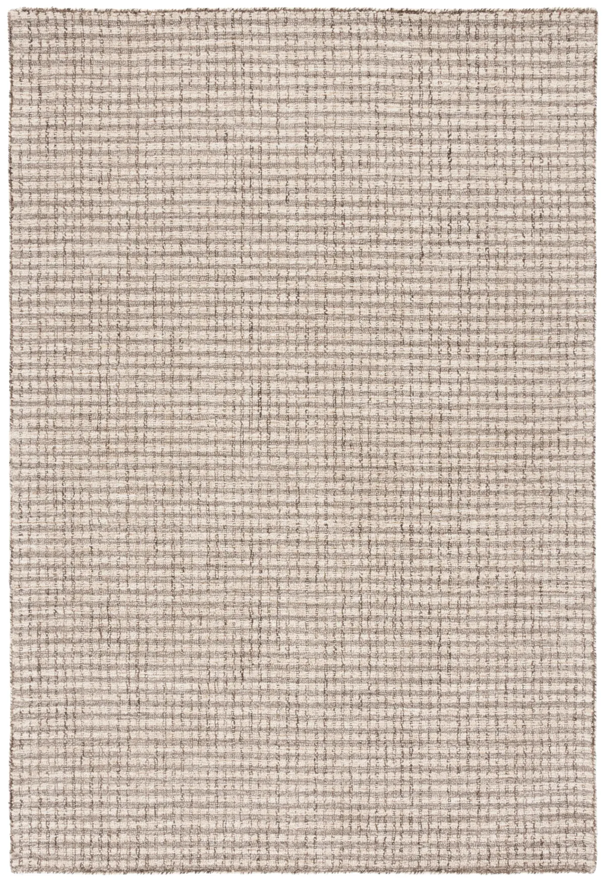 ABSTRACT Hand Tufted 6' x 9' area rug