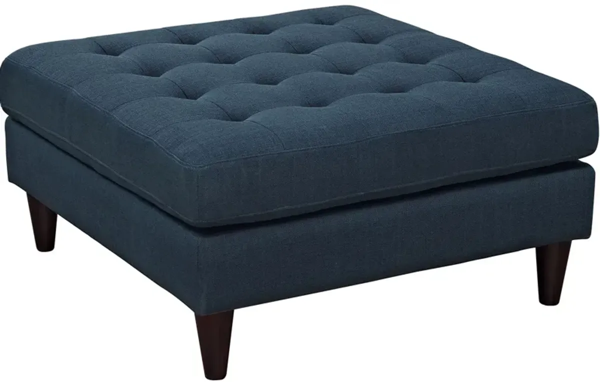 Empress Upholstered Fabric Large Ottoman