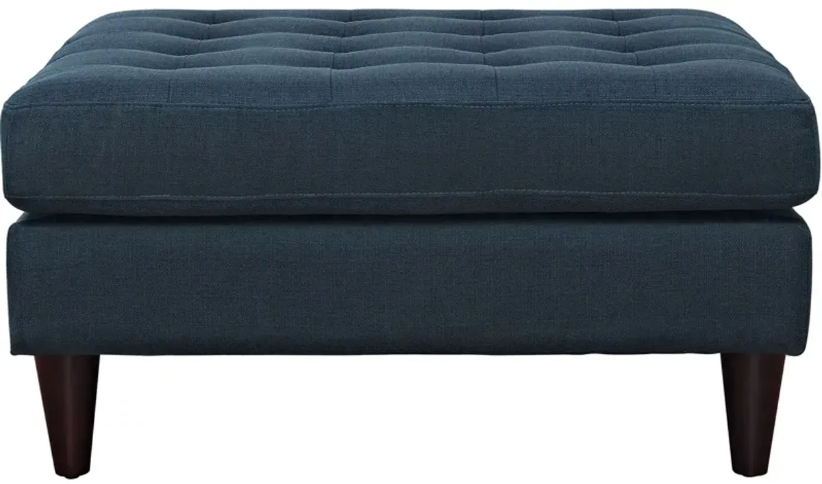 Empress Upholstered Fabric Large Ottoman