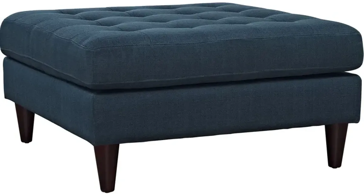 Empress Upholstered Fabric Large Ottoman