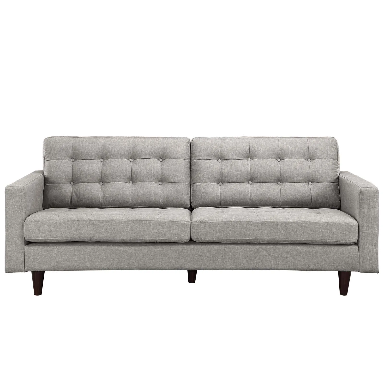 Empress Upholstered Fabric Sofa