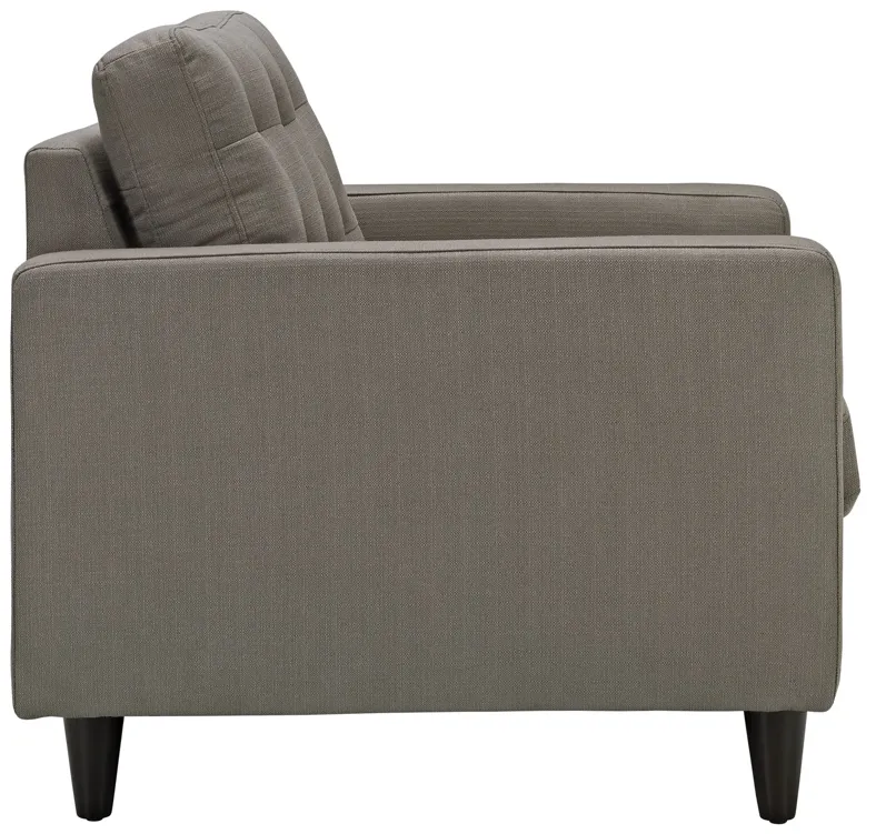 Empress Upholstered Fabric Armchair