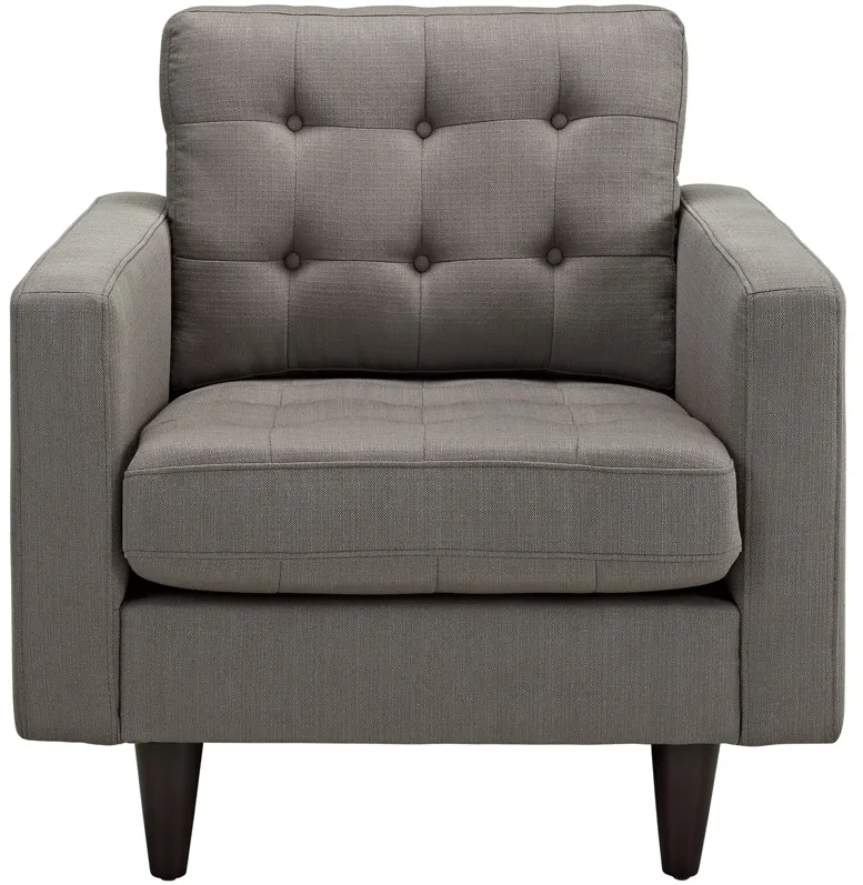 Empress Upholstered Fabric Armchair