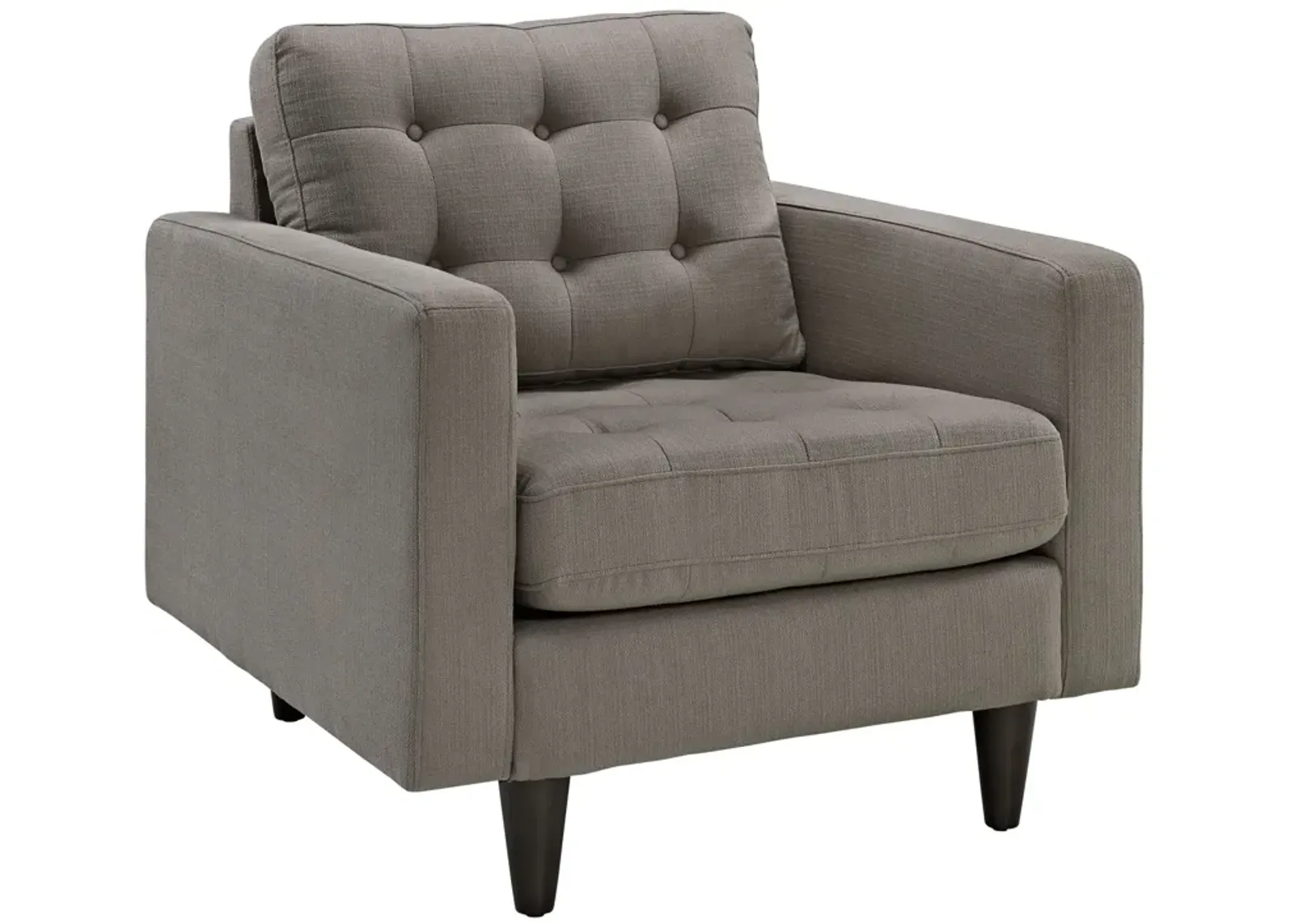 Empress Upholstered Fabric Armchair