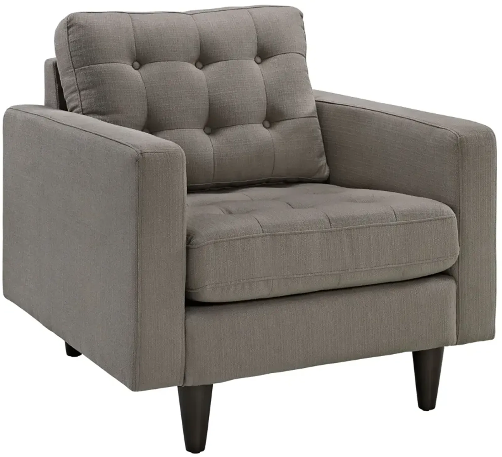 Empress Upholstered Fabric Armchair