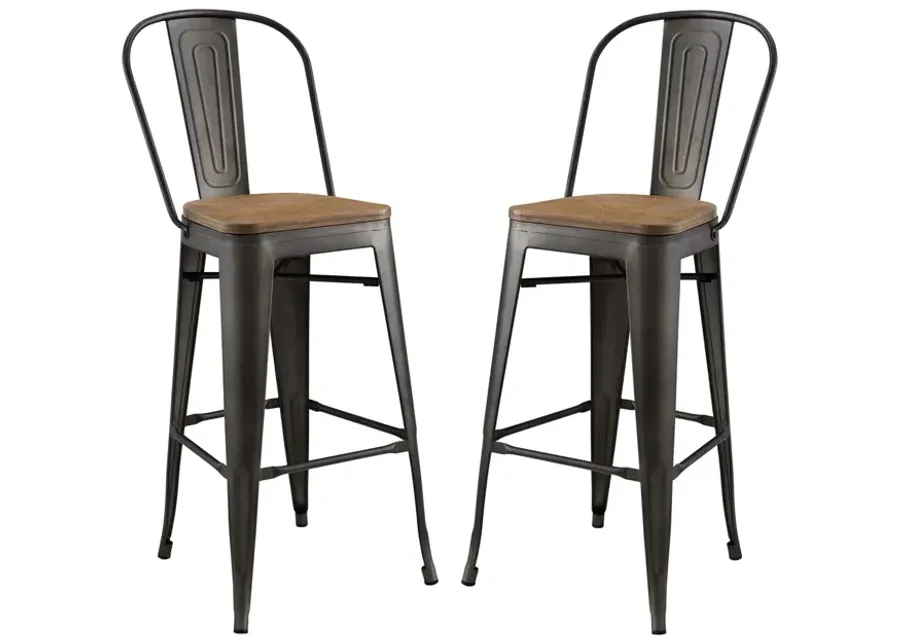 Promenade Bar Stool Set of 2