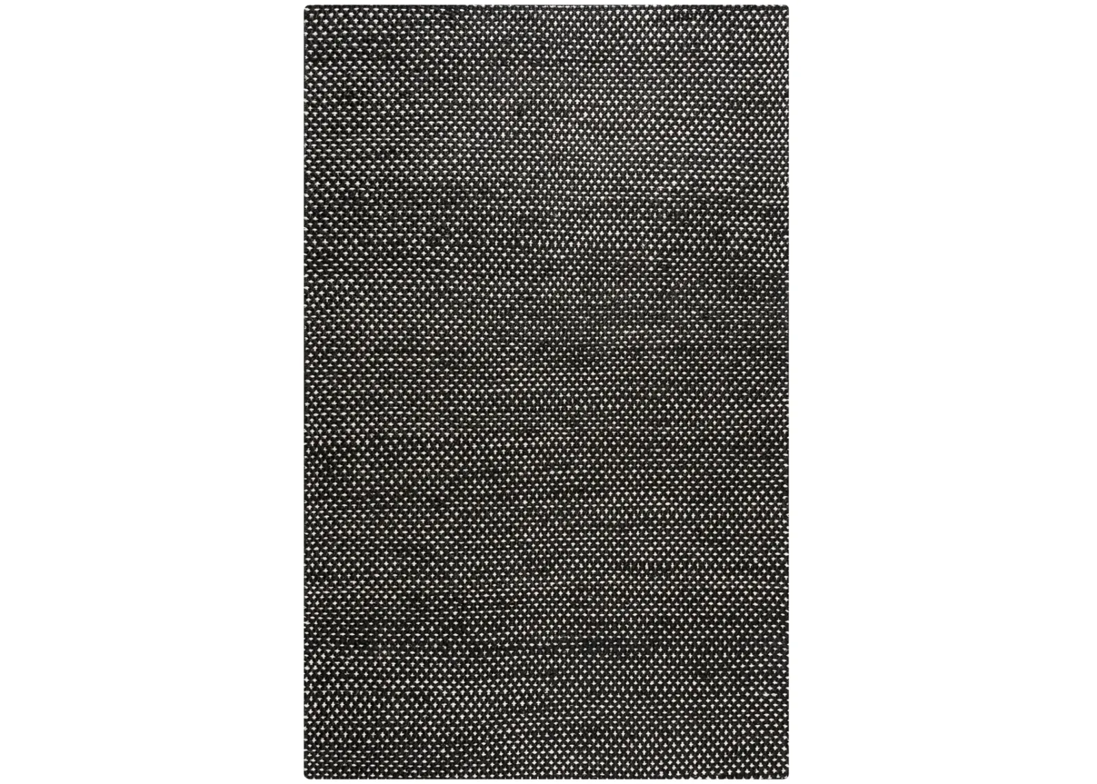 Ellington Black pattern  Jute / Wool  8' x 10' Rectangle Rug