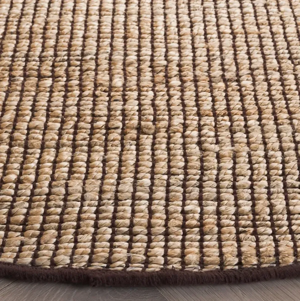 NATURAL FIBER 878 NATURAL  6' x 6' Round Round Rug