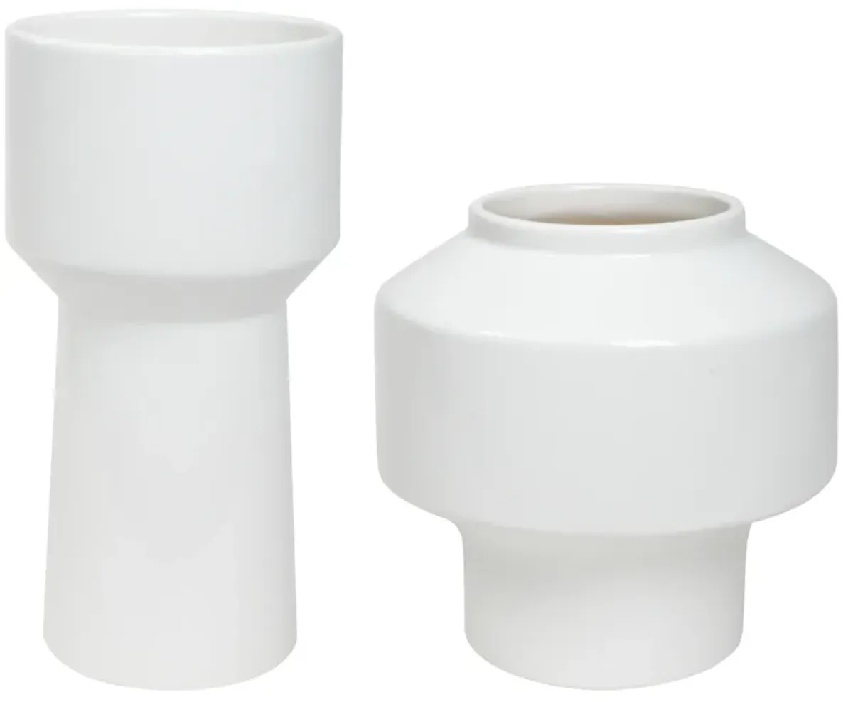 Illumina Abstract Vases - Set of 2