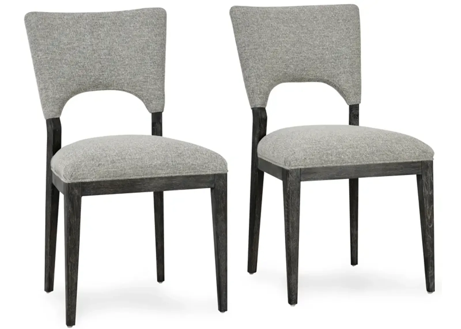 Mitchel Upholstered Dining Chair Gray Set of 2