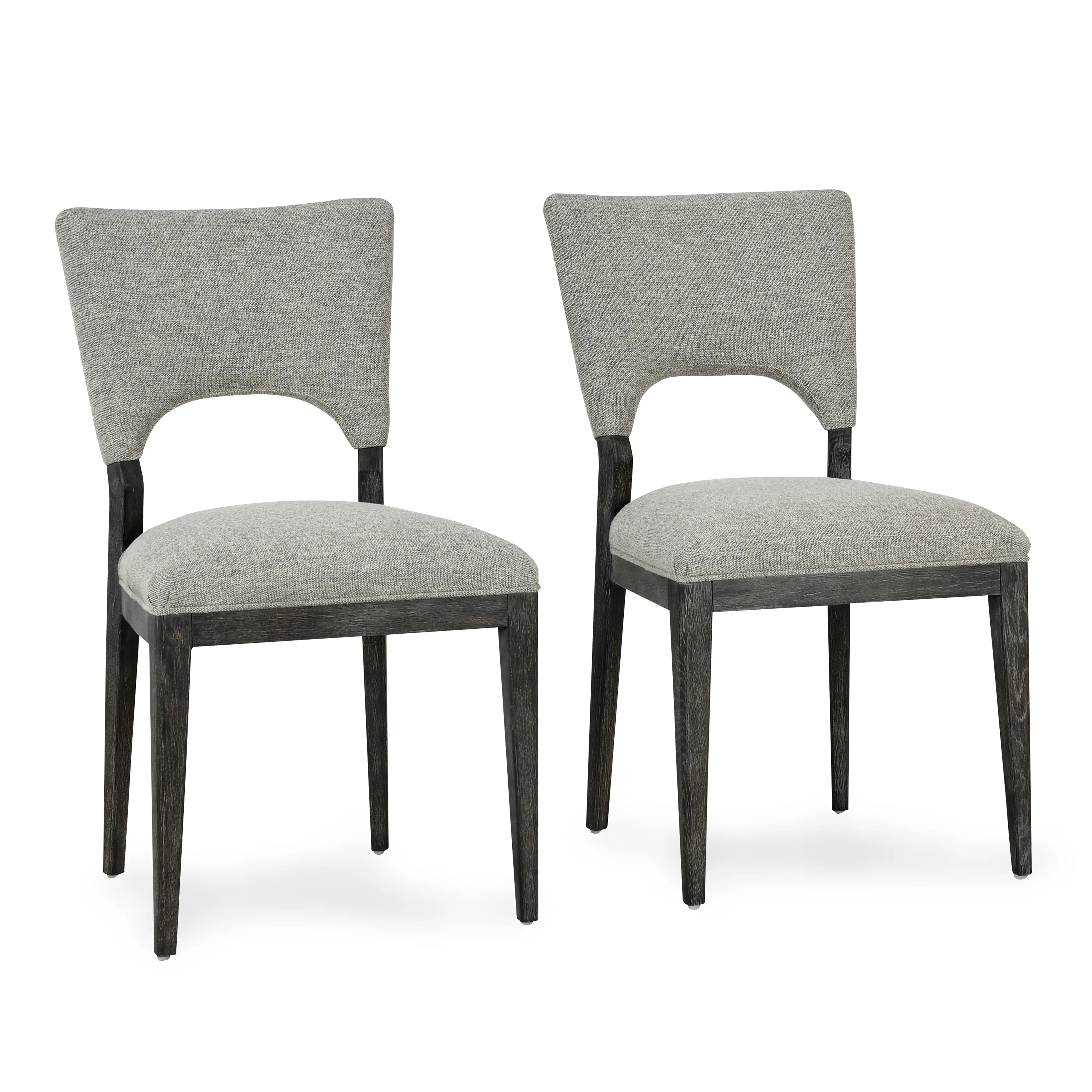 Mitchel Upholstered Dining Chair Gray Set of 2