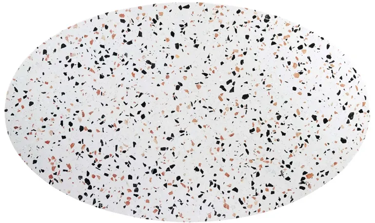 Tupelo 60" Oval Terrazzo Dining Table