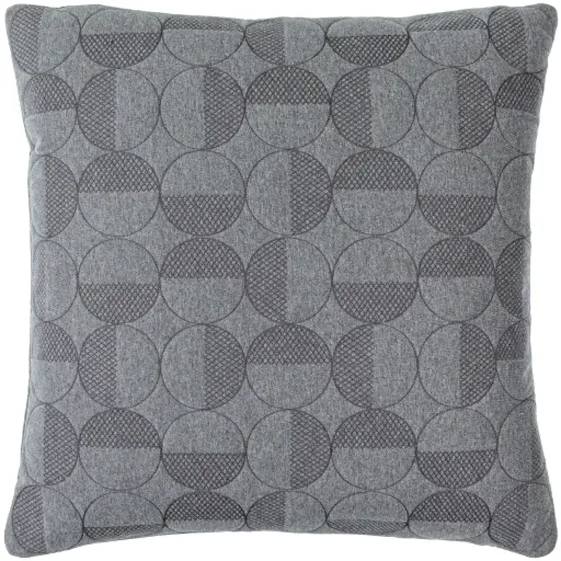 Semicircle SMC-002 20"L x 20"W Accent Pillow