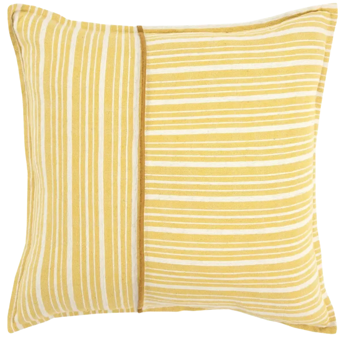 Stripe Yellow Pillow