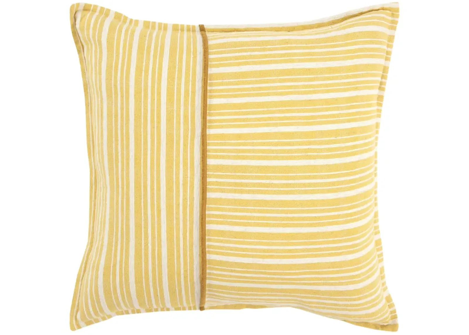 Stripe Yellow Pillow