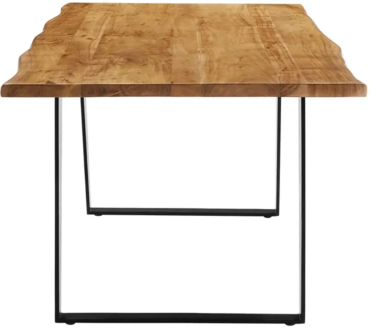 Viggo 60" Live Edge Acacia Wood Acacia Wood Dining Table