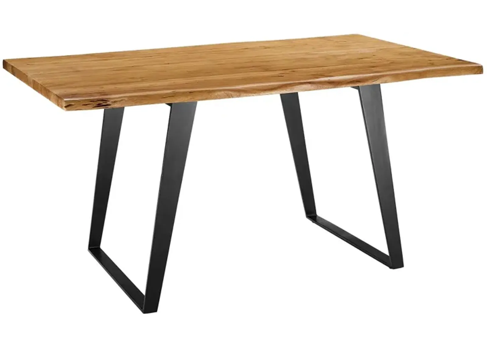 Viggo 60" Live Edge Acacia Wood Acacia Wood Dining Table