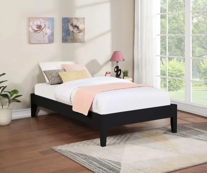 Hounslow Platform Full Bed Black