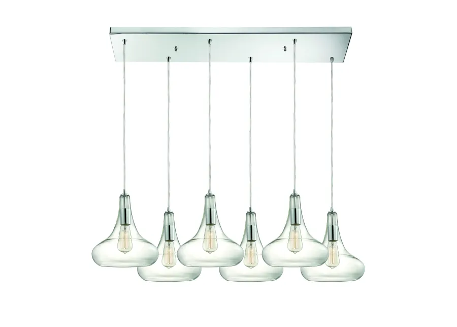 Orbital Configurable Multi Pendant - Polished Chrome