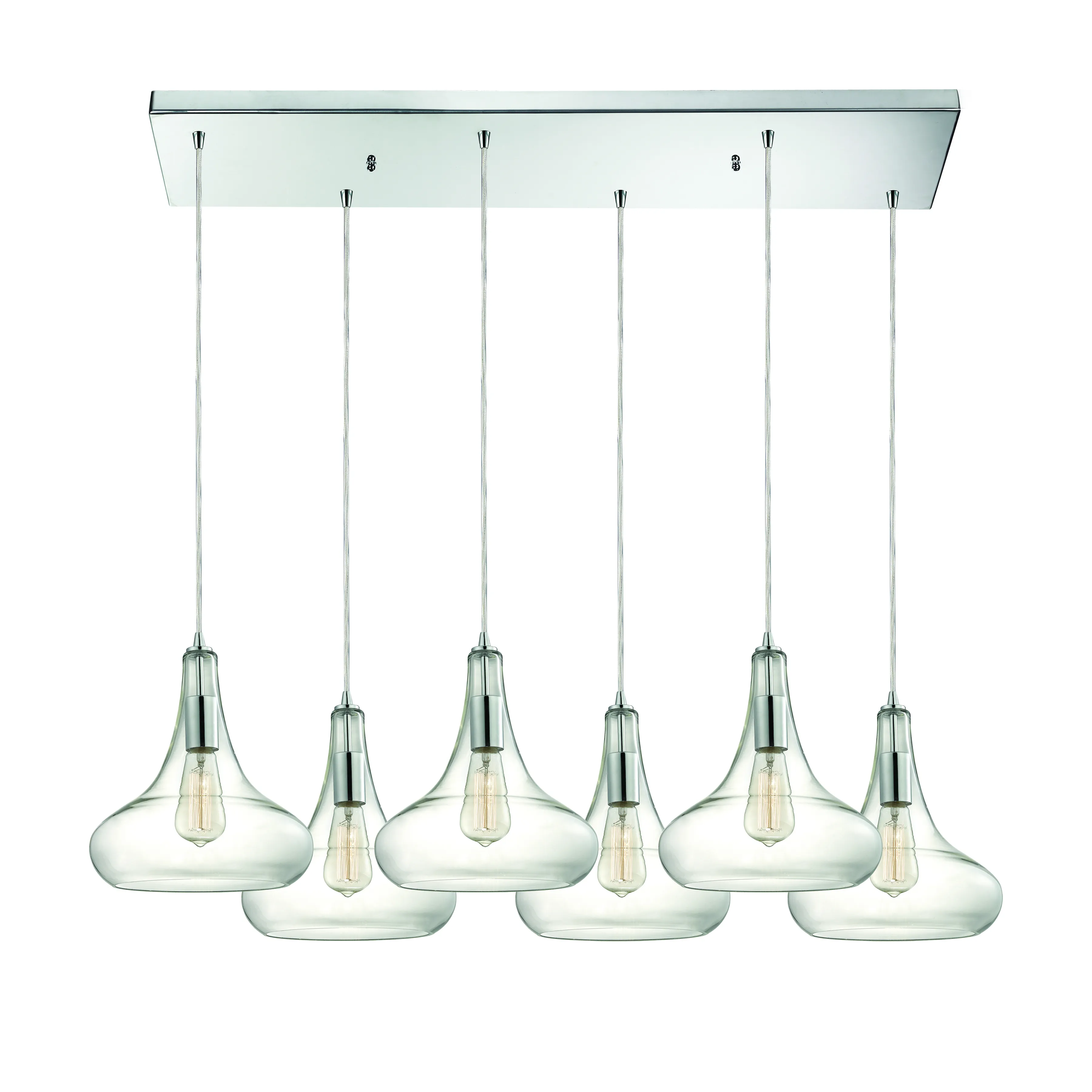 Orbital Configurable Multi Pendant - Polished Chrome