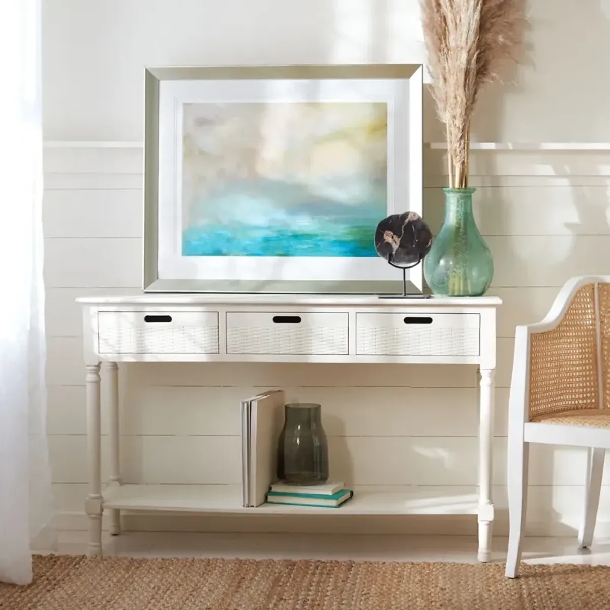 LANDERS 3 DRAWER CONSOLE