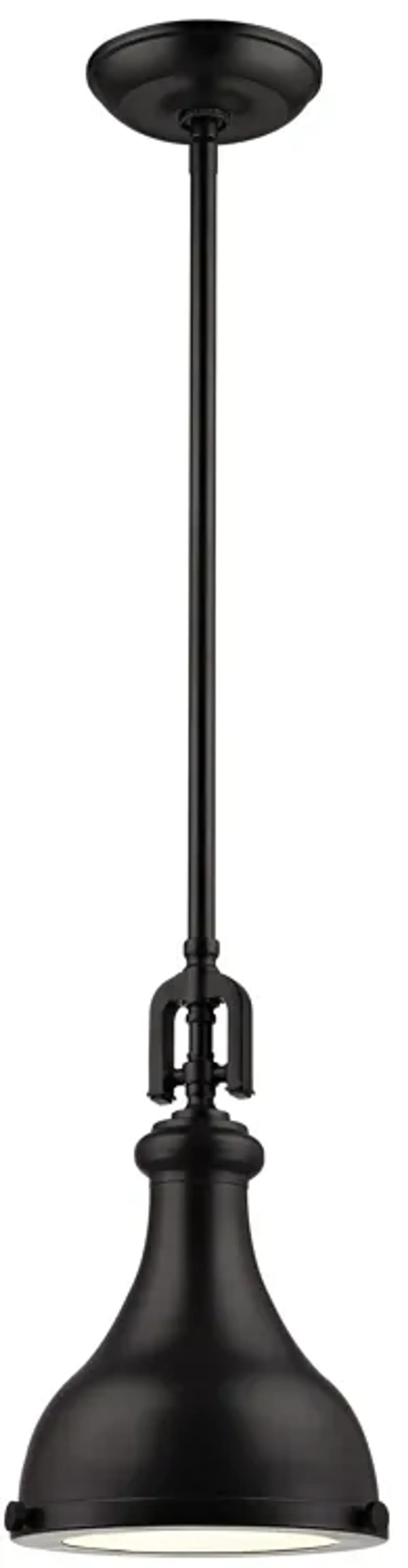 Rutherford 9" Wide 1-Light Mini Pendant - Oil Rubbed Bronze