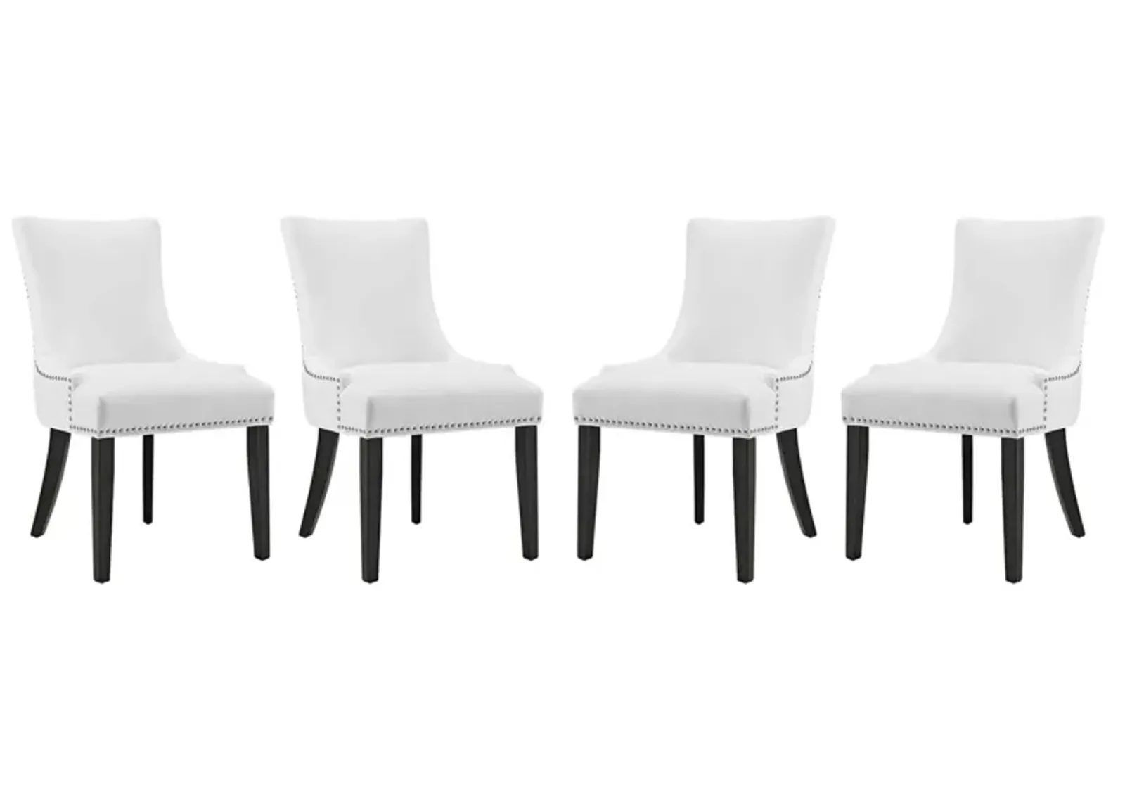 Marquis Dining Chair Faux Leather Set of 4