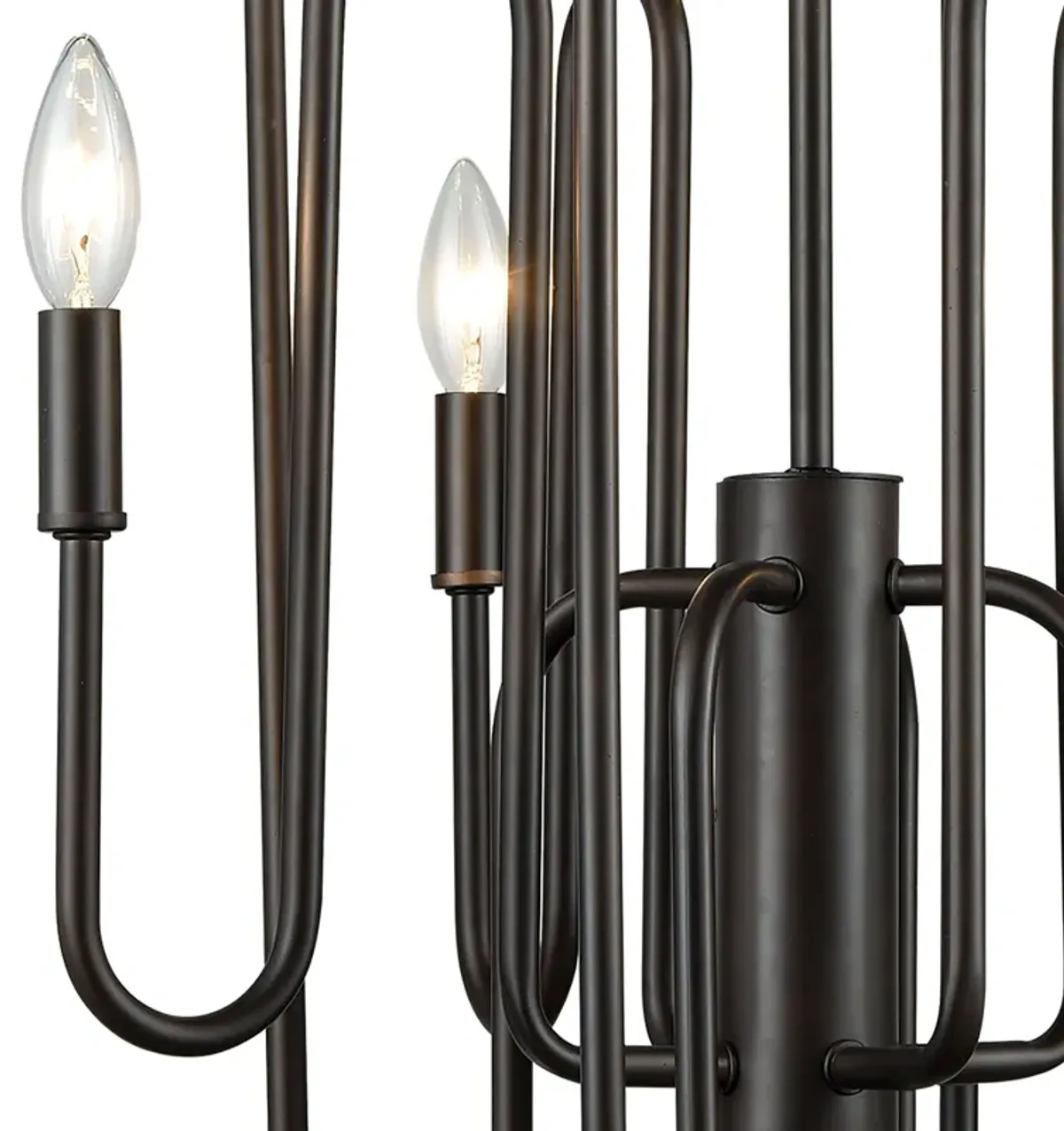 Decatur 19" Wide 8-Light Chandelier - Oil Rubbed Bronze