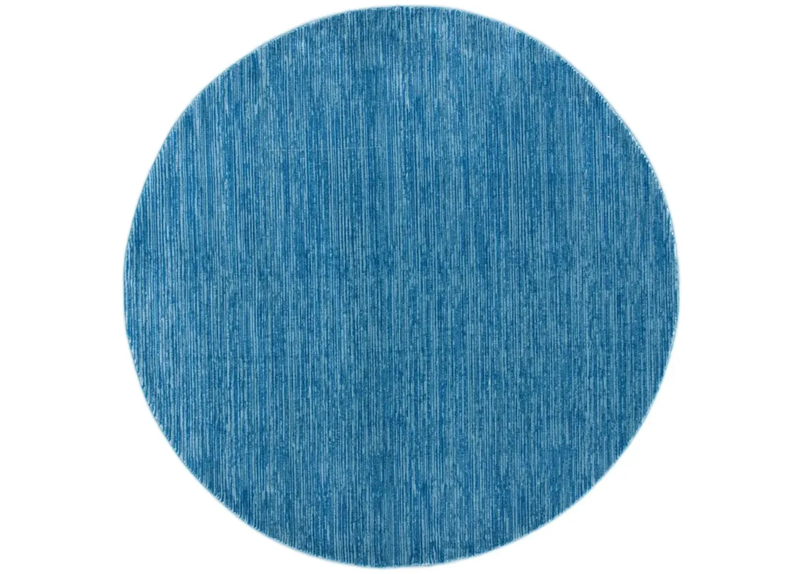 VISION 606 BLUE 3' x 3' Round Round Rug