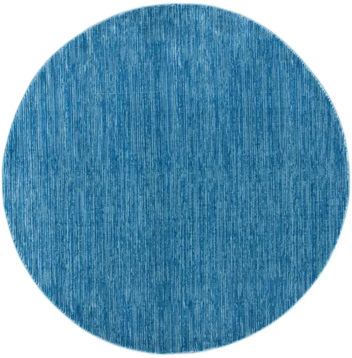 VISION 606 BLUE 3' x 3' Round Round Rug