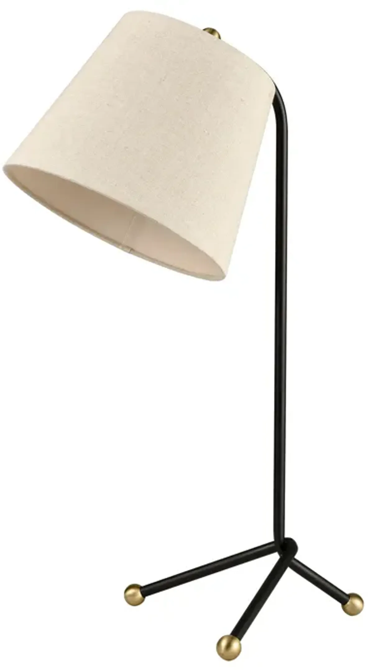 Pine Plains 25" High 1-Light Table Lamp - Black