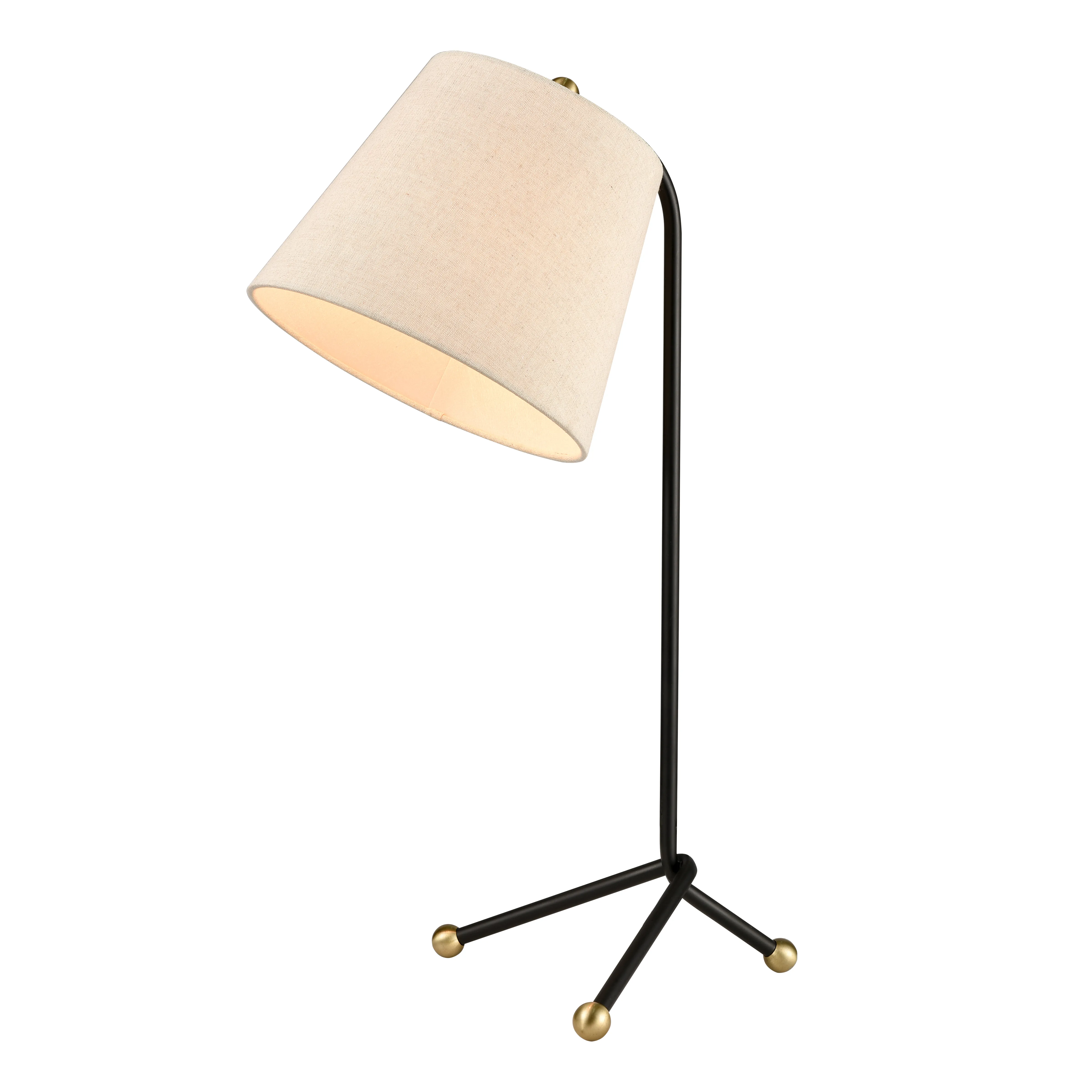 Pine Plains 25" High 1-Light Table Lamp - Black