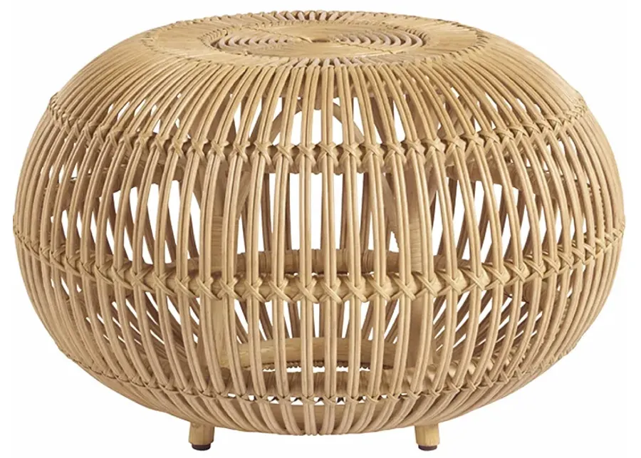 Small Rattan Scatter Table