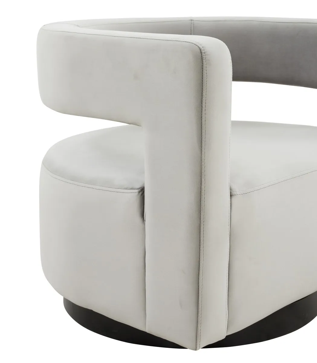 Edgar Velvet  Swivel Chair