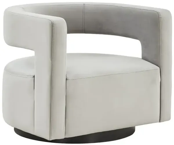 Edgar Velvet  Swivel Chair
