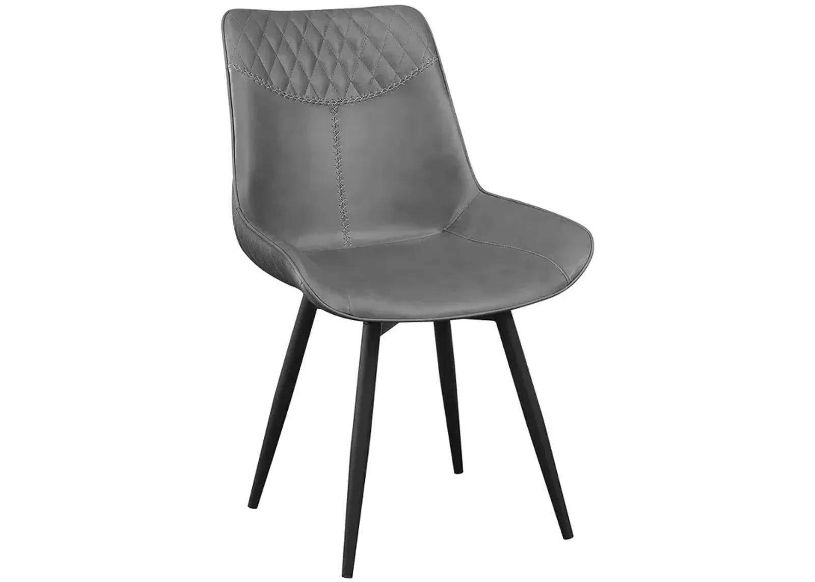 Brassie Upholstered Side Chairs Grey (Set of 2)