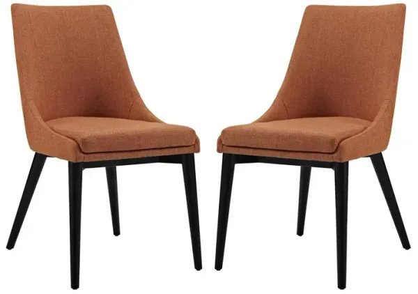 viscount Dining Side Chair Fabric Set of 2