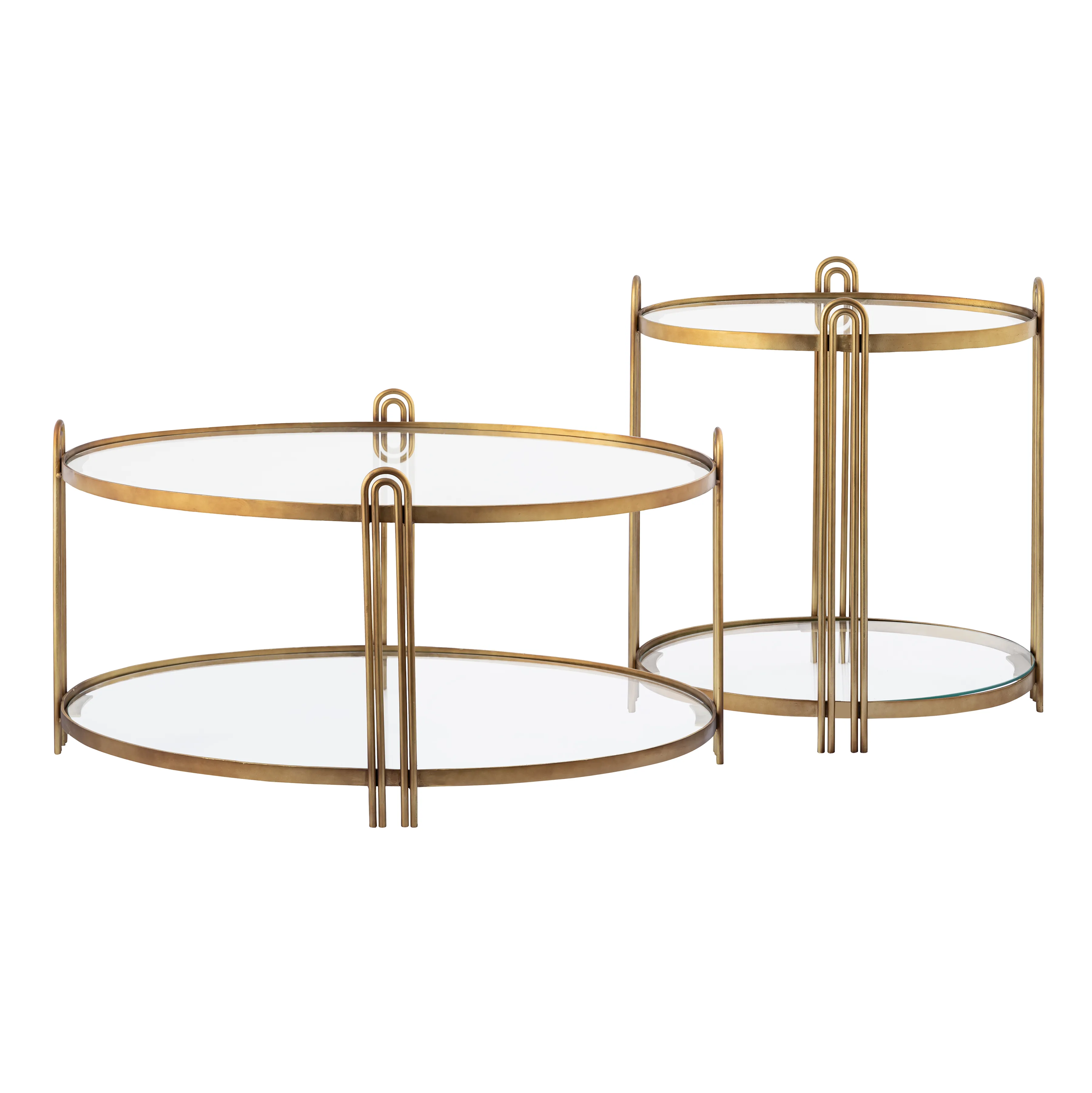 Arch Accent Table - Gold